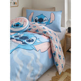 Disney Stitch blue reversible duvet set - British product