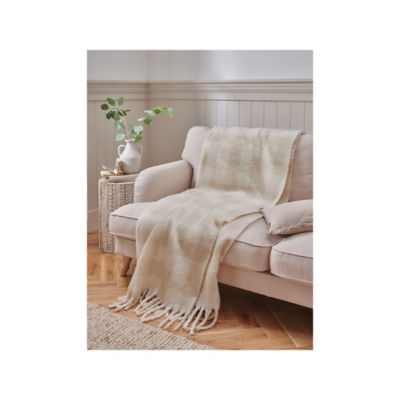 Stacey Solomon gingham throw 120x150cm, UK version