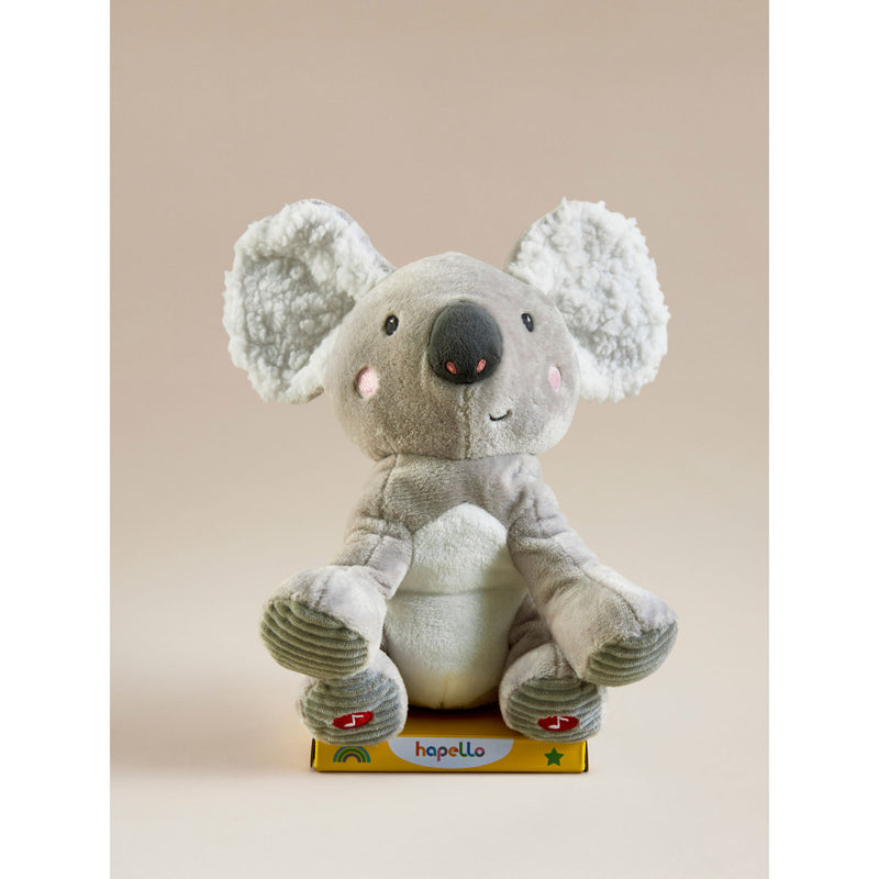 Hapello Grey Peekaboo Koala activity toy - British product