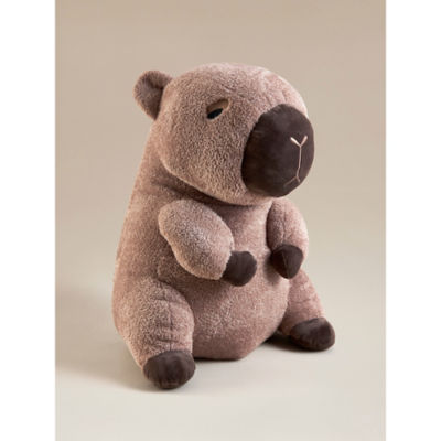 Capybara soft toy brown 25cm, imported from the UK