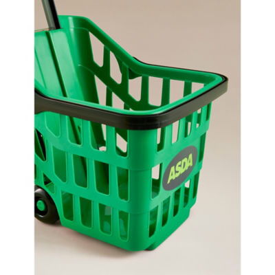ASDA Basket Pull toy shopping basket - UK version