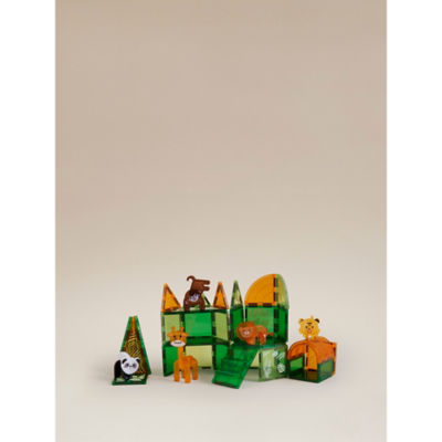 Hapello magnetic tiles 50-piece jungle animal set, imported from the UK