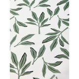 George Home Green Sanctuary Leaf shower curtain 180x180cm - British product