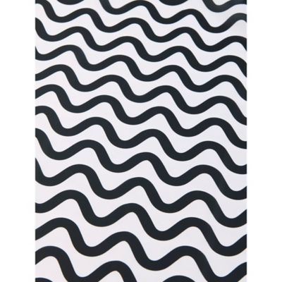 George Home shower curtain black white wiggle imported from the UK