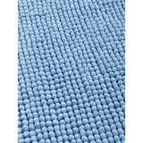 George Home blue chambray cotton bath mat, imported from the UK