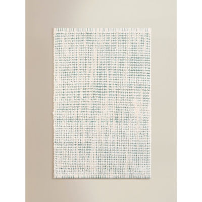 George Home Cream Sanctuary woven melange bath mat 50x80cm - British product