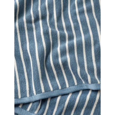 George Home hand towel blue pinstripe, UK version