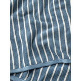 George Home hand towel blue pinstripe, UK version