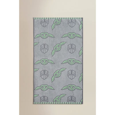 Disney Star Wars Grogu cotton bath towel, UK version