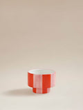 George Home glossy red and pink plant pot 18.5x13.4cm, imported from the UK
