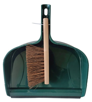 ASDA outdoor dustpan and brush set, 34x37x12cm - British product