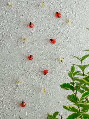 George Home Bee and Ladybird solar lights, imported from the UK