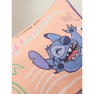 George Home Disney Stitch peach printed cushion (British brand)