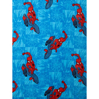 George Home Spider-Man print cotton towel 71x152cm (British brand)