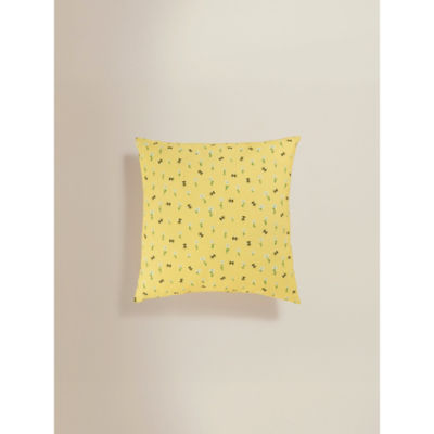 George Home yellow bees cushion 45x45cm, UK version