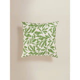 George Home green outdoor cushion with leaf pattern 45x45cm - British product