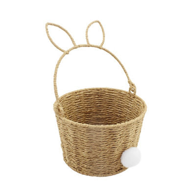 Stacey Solomon brown Easter basket decoration 33cm - British product