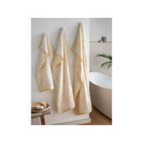 Stacey Solomon cream daisy cotton towel range (British brand)