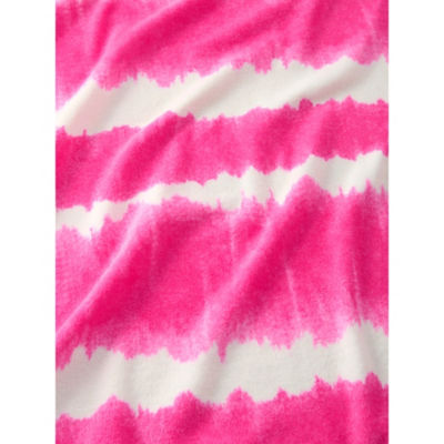 George Home tie dye-effect cotton beach towel (British brand)