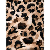 George Home leopard print beach towel 71x152cm - British product