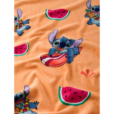 George Home Disney Stitch print cotton towel, UK version