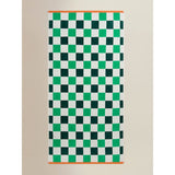 George Home checkerboard beach towel 79x152cm, UK version