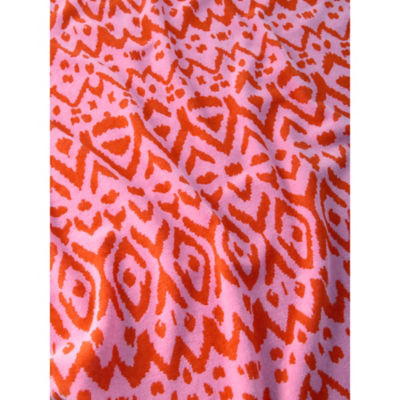 George Home Ikat design cotton beach towel 79x152cm - British product