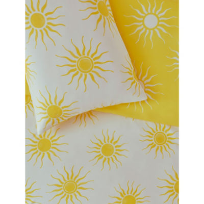 George Home Sunburst duvet set single, imported from the UK