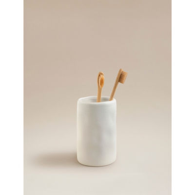 George Home dimple stoneware tumbler 8x8x11cm (British brand)