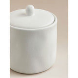 George Home white stoneware lidded pot (British brand)