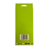 ASDA pencils with erasers 12 pack colourful - British product