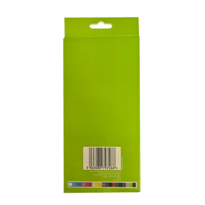 ASDA pencils with erasers 12 pack, black barrel - British product