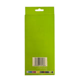 ASDA pencils with erasers 12 pack, black barrel - British product