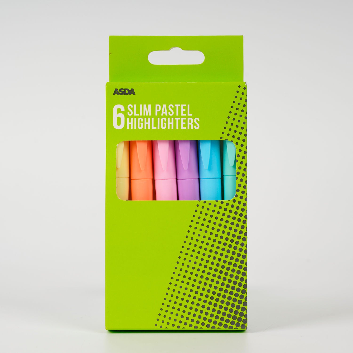 Pen & Gear pastel highlighters 6 pack, imported from the UK