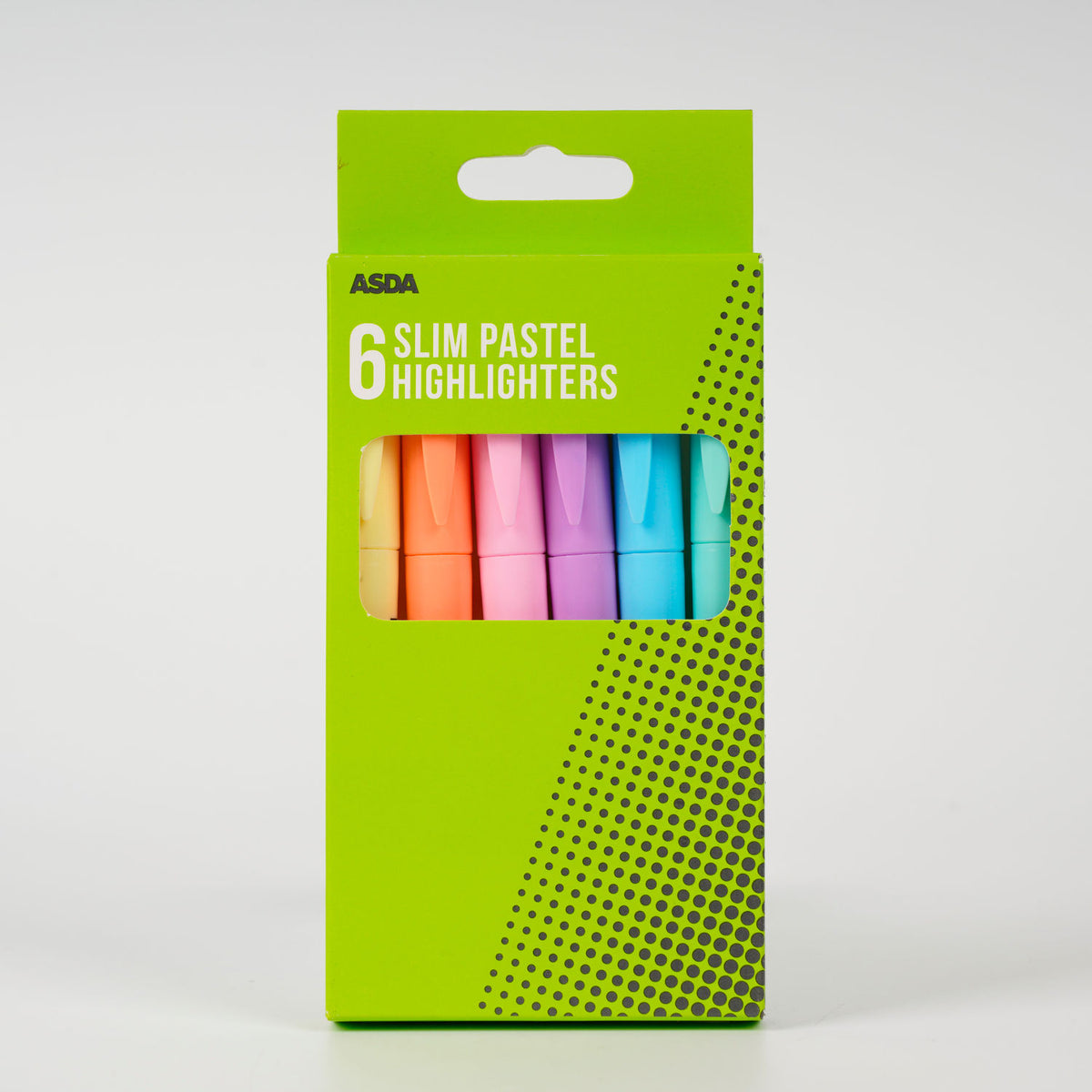Pen & Gear pastel highlighters 6 pack, imported from the UK