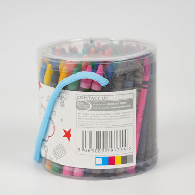 ASDA crayons tub, imported from the UK