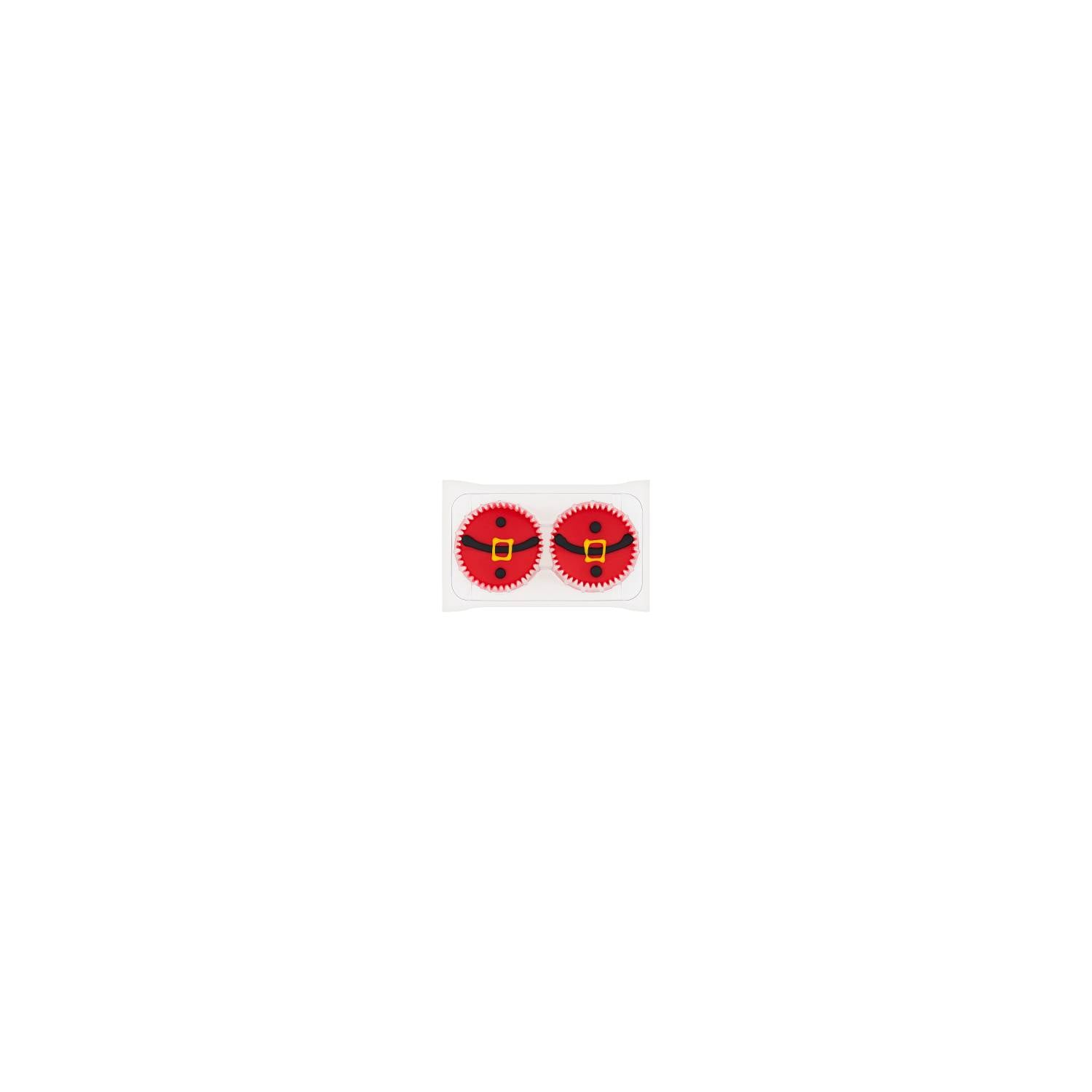 ASDA Santa Belly cupcakes pack of 2 - British product