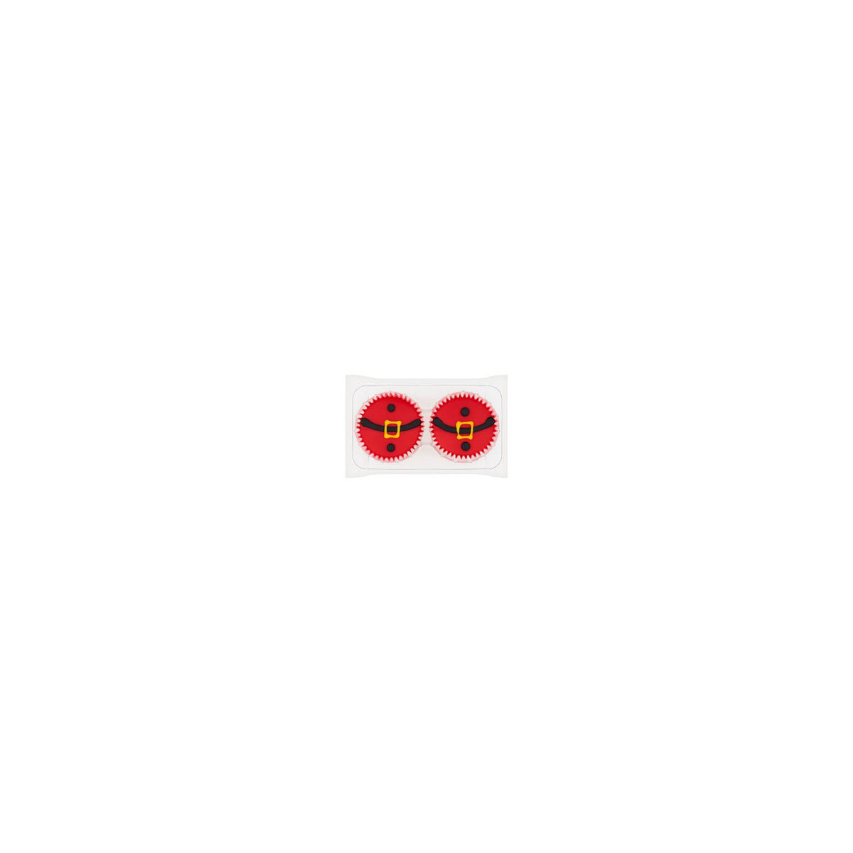 ASDA Santa Belly cupcakes pack of 2 - British product