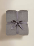 George Home supersoft throw grey high rise (British brand)
