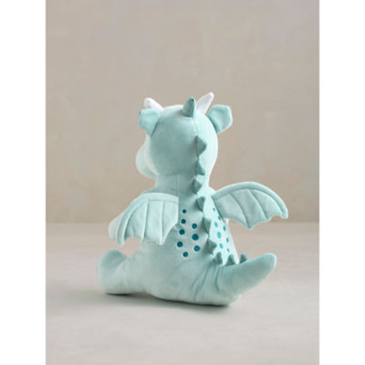 Stacey Solomon green dragon cushion (British brand)