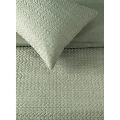 George Home Green Leaves Pinsonic duvet set double - British product