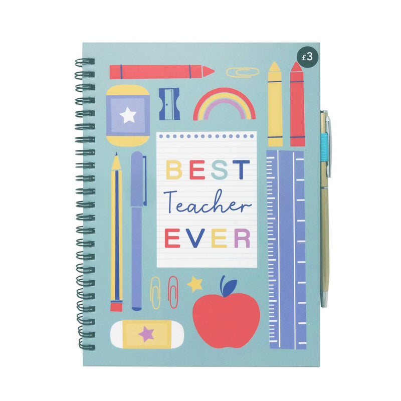 George Home Thankyou Teacher notebook - British product
