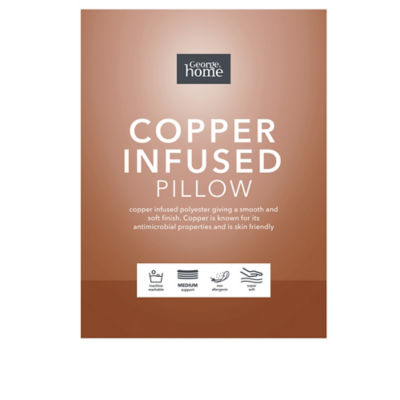 George Home copper infused pillow, imported from the UK