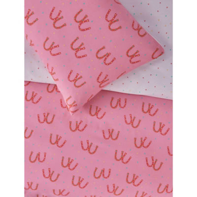 George Home lucky horseshoe duvet set double - British product