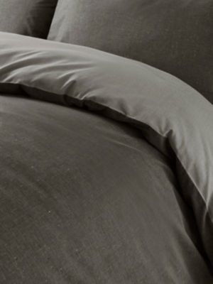 George Home reversible textured double duvet set, UK version
