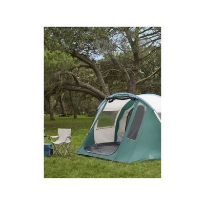 Xplor 4-person tunnel tent teal, imported from the UK