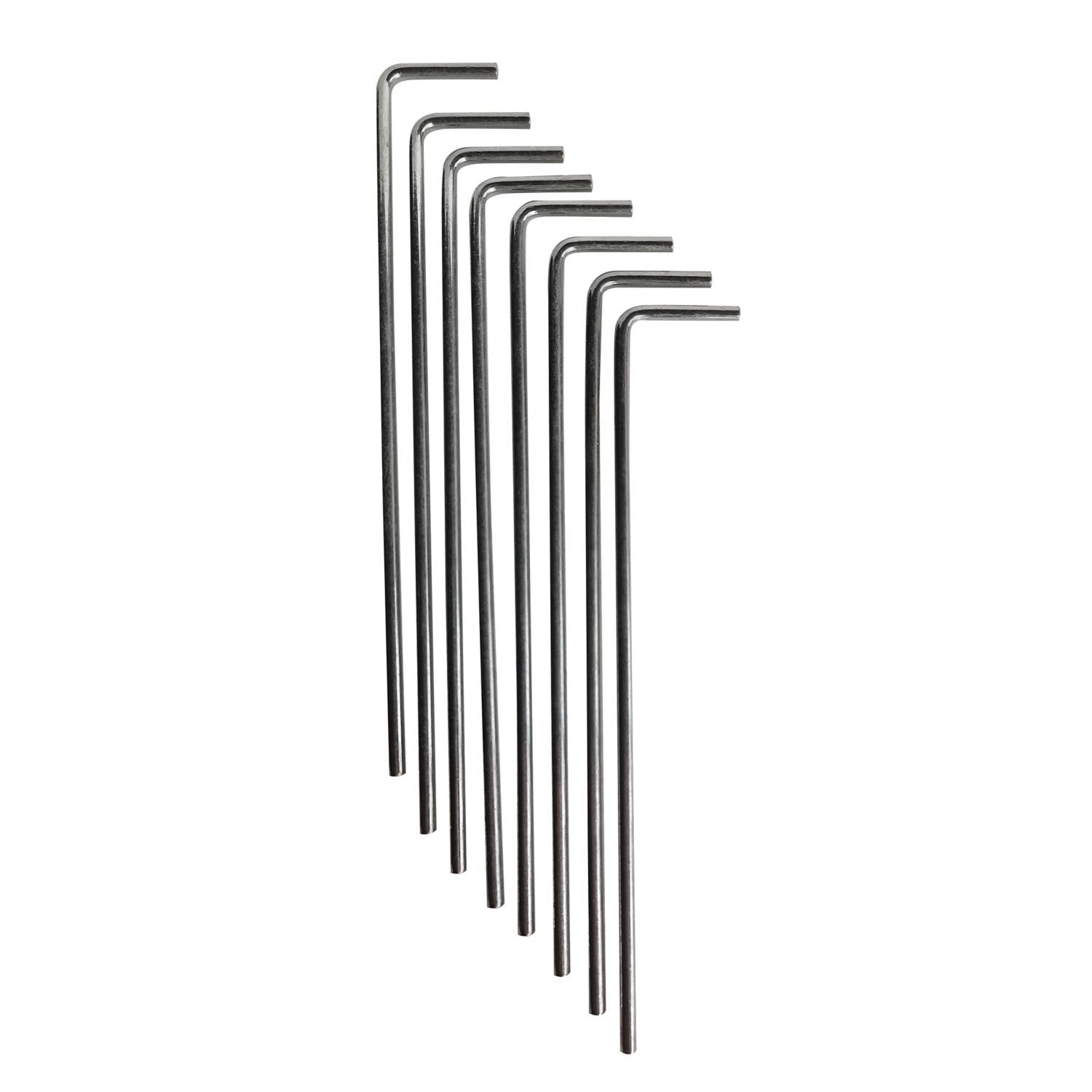 XPLOR steel tent pegs 8 pack - British product