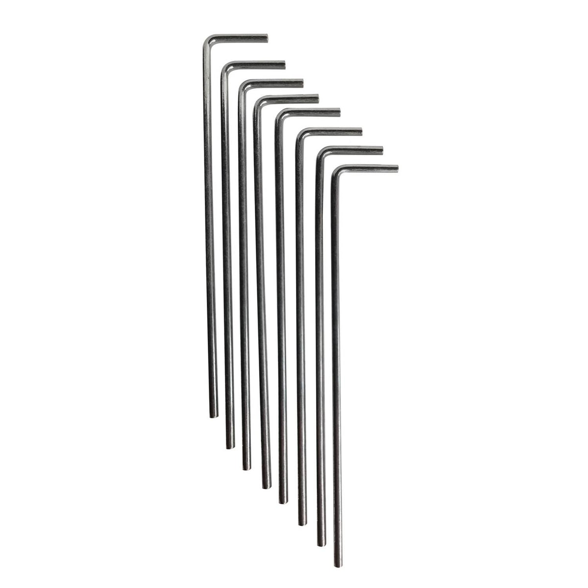 XPLOR steel tent pegs 8 pack - British product