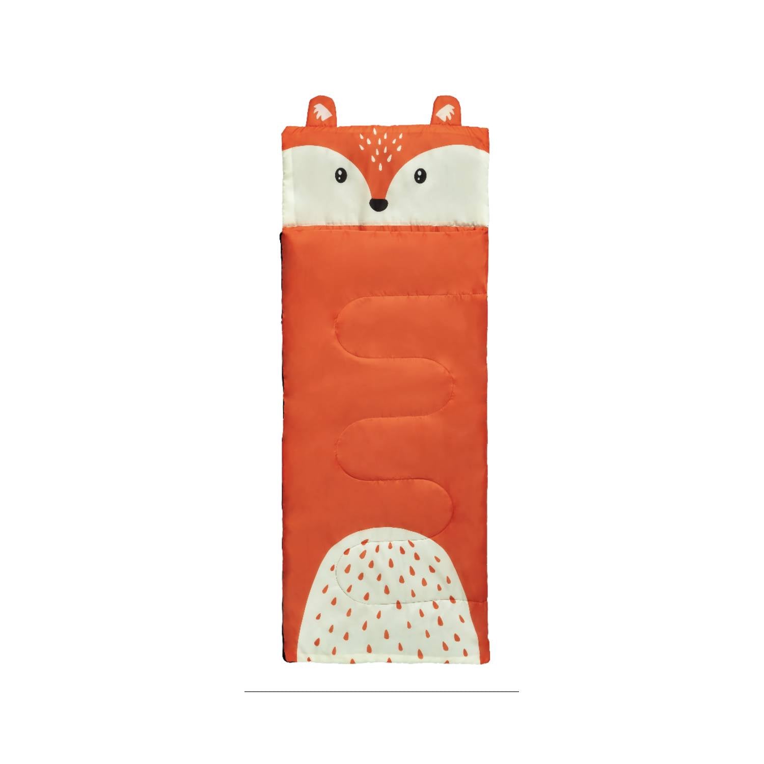 XPLOR kids sleeping bag in fox design, imported from the UK