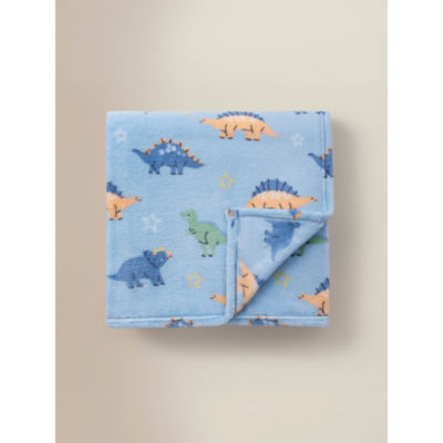 ASDA George Home Dinosaur Printed Fleece Blanket 80 x 80cm- Buy online at McGrocer